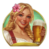 beer mania beer woman symbol