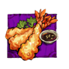 belly smackdown golden gains shrimps symbol