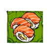 belly smackdown golden gains sushi symbol