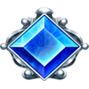 bet it on the glitz blue symbol