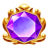 bet it on the glitz purple symbol