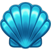 big boat big catch blue clam symbol