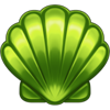 big boat big catch green clam symbol