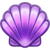 big boat big catch purple clam symbol