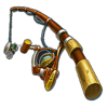 big catch even bigger bass fishing rod symbol