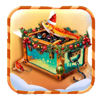 big catch xmas christmas fish chest symbol