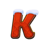 big catch xmas k symbol