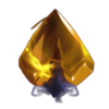 big game christmas golden crystal symbol