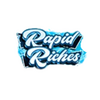 big game fishing rapid riches logo symbol