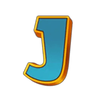 big heist j letter symbol