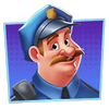 big heist policeman symbol