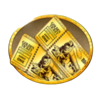big money express rich ticket symbol
