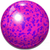 big prize bubblegum dotted pink ball symbol