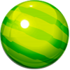 big prize bubblegum green ball symbol