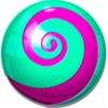 big prize bubblegum swirlie ball symbol