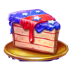 big rich turkeys patriotic cake symbol