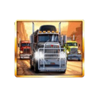 big rig convoy truck symbol