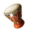 big thunder king strike drum symbol