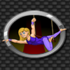 big top circus gymnast symbol