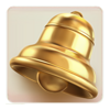 bill and coin bell symbol