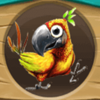 birds nest parrot symbol