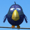 birdz blue bird symbol
