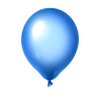 birthday blue symbol