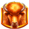 bison madness prizetower gold buffalo symbol
