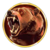 bison moon power combo bear symbol
