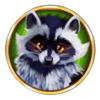 bison moon power combo racoon symbol