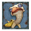 bizarre banana bird symbol