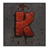bizarre letter k symbol
