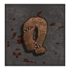 bizarre letter q symbol