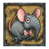 bizarre mouse elephant symbol
