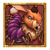 bizarre rabbit caterpillar symbol