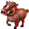 black eagle triple shot boar symbol