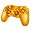 black friday cart craze gold controller symbol