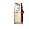 black gold wheel of riches gas station symbol