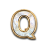 black lounge bell link q symbol