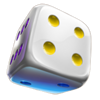 blazing crown dice 4 symbol