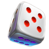 blazing crown dice 5 symbol
