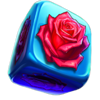 blazing crown dice rose symbol