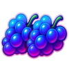 blazing gold coins running wins grape symbol