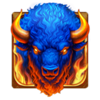 blazing stampede bison symbol