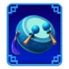 blazing train hold and win drum symbol