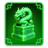 blazing train hold and win statue symbol