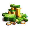 blazing wilds megaways money symbol
