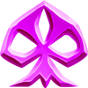 blessed flame magenta symbol