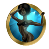 bling spins woman symbol