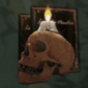 blood night skull symbol